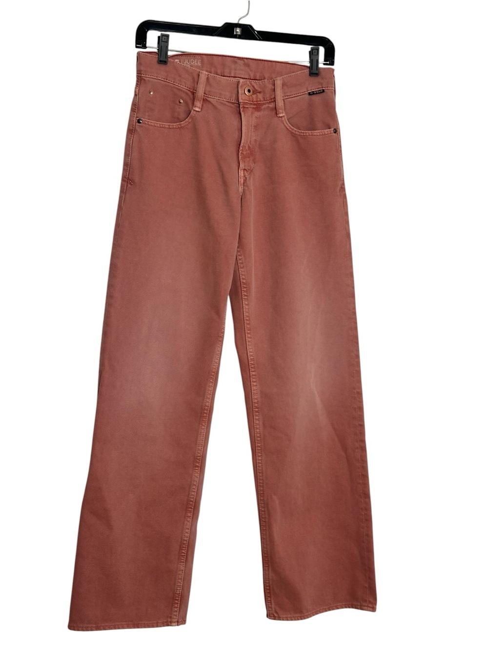 G-Star RAW Judee Loose Straight Jeans Pink Dusty Rose W28 L30